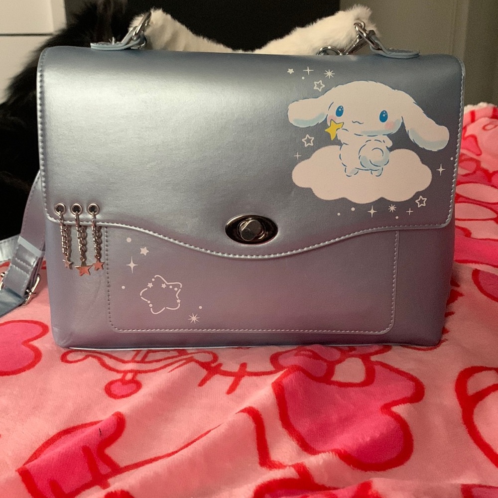 Cinnamoroll blue purse